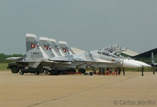 Phi đội Su-30MK2 của Venezuela trước nguy cơ tê liệt