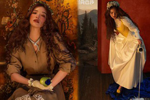 Thư Kỳ 45 tuổi vẫn xinh đẹp như công chúa bước ra từ truyện cổ tích