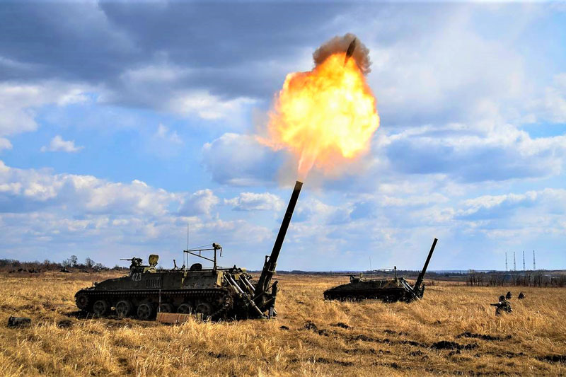 Cối tự hành bắn đạn hạt nhân, quốc bảo Liên Xô mà Nga sở hữu