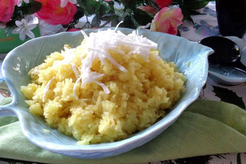 Cách nấu xôi sầu riêng "ăn 1 miếng nhớ cả đời"