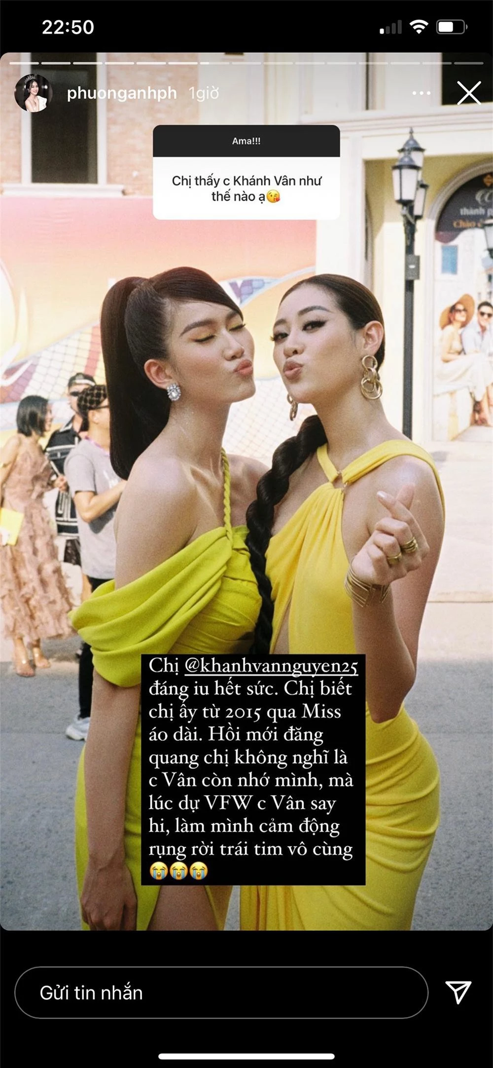 Á hậu Phương Anh chia sẻ bất ngờ khi được fan hỏi cảm nhận về Hoa hậu Đỗ Thị Hà, Ngọc Thảo ảnh 5