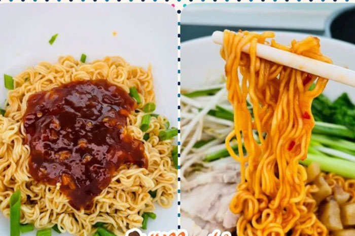 Mẹ đảm mách cách làm mì tôm trộn tóp mỡ tuyệt ngon, chẳng cần cơm, không lo thiếu chất