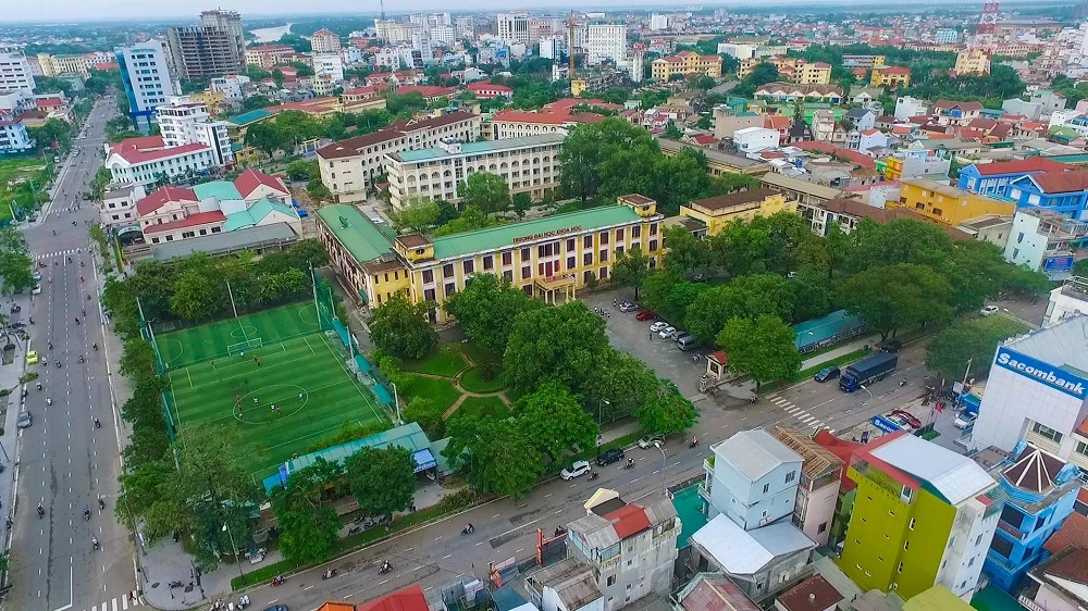 Một góc Trường Đại học Khoa học - Đại học Huế.