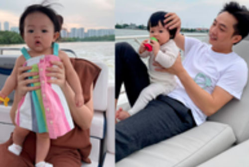 Ái nữ nhà Cường Đô La nghỉ lễ: Chán siêu xe nên lên du thuyền dạo mát, được mẹ đầu tư ăn diện chuẩn tiểu thư nhà giàu