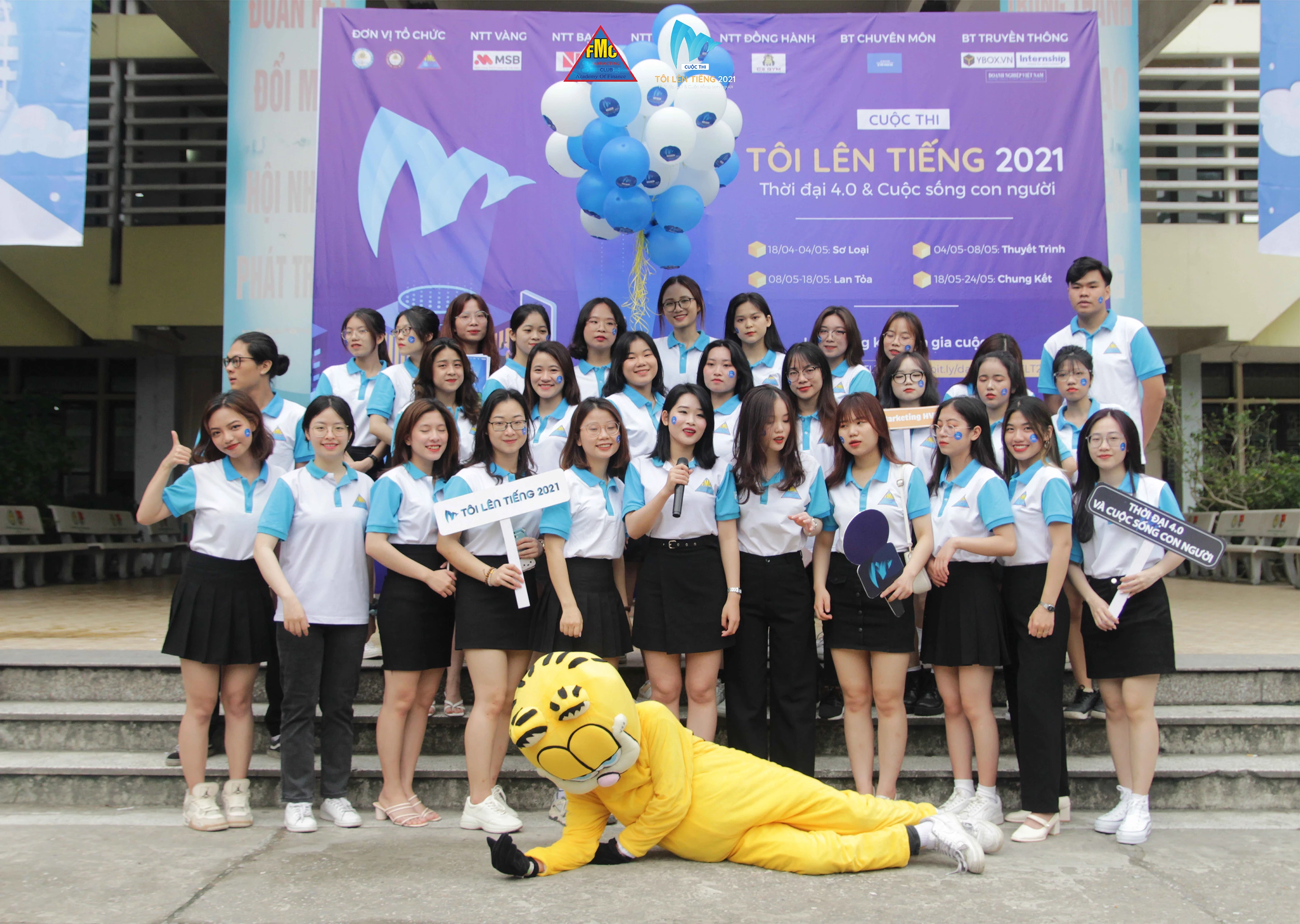 Trưởng BTC - Lại Thị Minh Anh chính thức khai mạc Cuộc thi Tôi lên tiếng 2021.