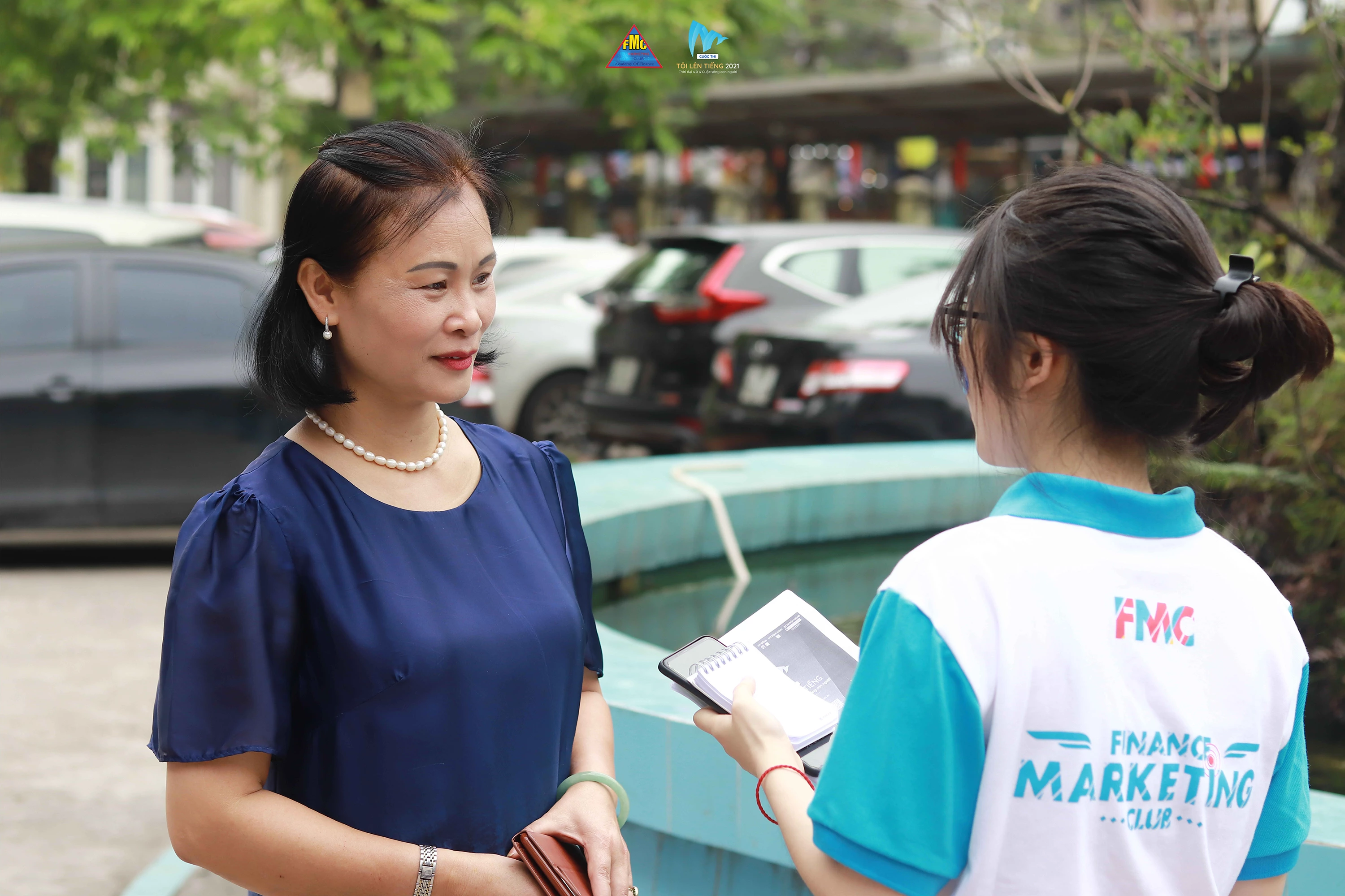 PGS. TS Đào Thị Minh Thanh-Trưởng Khoa Quản trị kinh doanh trả lời phỏng vấn của Ban truyền thông.