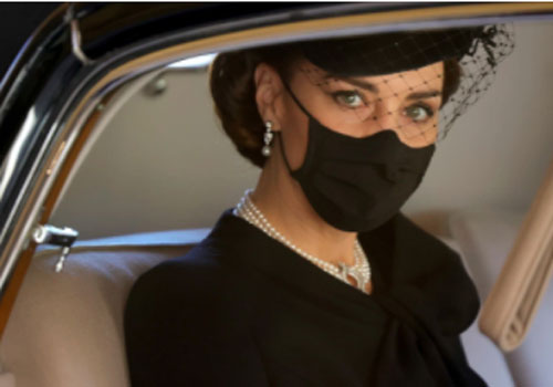 Điều ít biết đằng sau bức ảnh "gây bão" MXH, đi vào lịch sử của Công nương Kate tại tang lễ Hoàng tế Philip