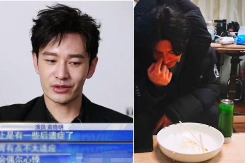 Vì giảm cân quá đà, Huỳnh Hiểu Minh bị di chứng tim đập nhanh và rối loạn dạ dày