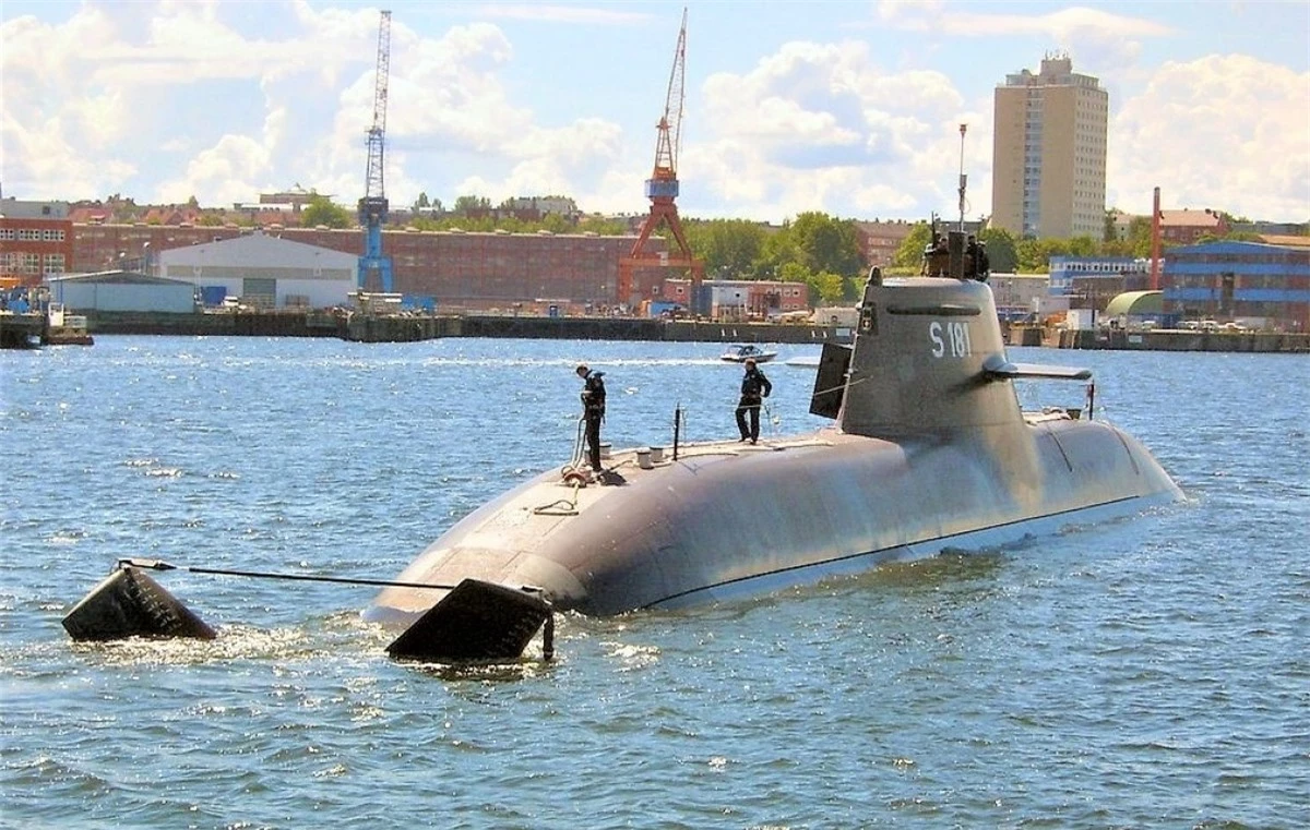 Đức và Na Uy đã quyết định mua tàu ngầm tàng hình phi hạt nhân tiên tiến phiên bản 212CD cho thập kỷ 2030; Nguồn: wikipedia.org
