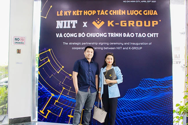 Lễ ký kết hợp tác chiến lược giữa K-Group và NIIT