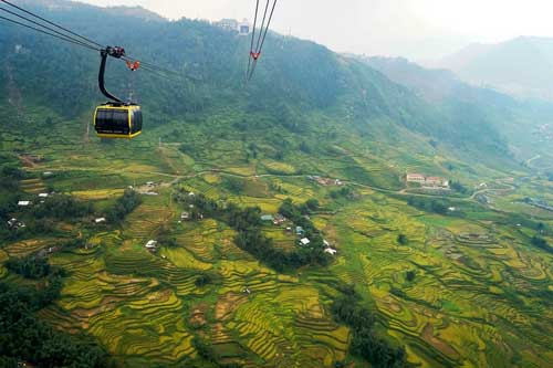 Cận cảnh mùa vàng rực rỡ tại thung lũng Mường Hoa