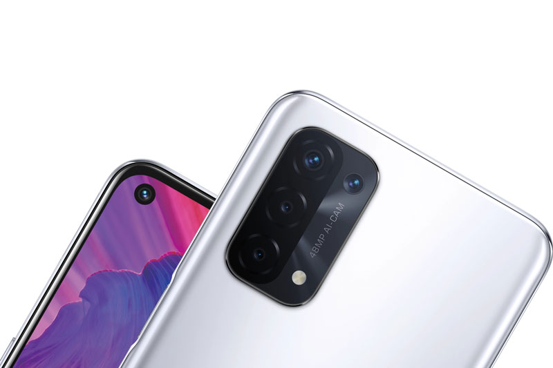 Chi tiết Oppo A74 5G: RAM 6 GB, pin 5.000 mAh, 4 camera sau, màn hình 90Hz, giá gần 7 triệu