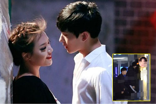 Mỹ nam Dương Dương bị bắt gặp 'cặp kè' với bạn diễn Trần Đô Linh, nghi ngờ 'phim giả tình thật'
