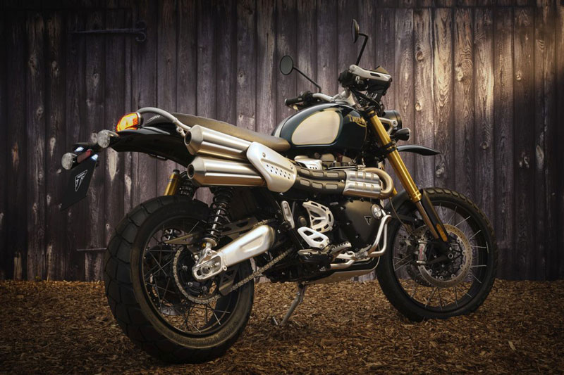 Chi tiết môtô Triumph Scrambler 1200 Steve McQueen vừa ra mắt