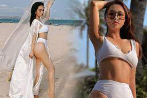 Không hổ danh hot girl Sài thành một thời, chị dâu Bảo Thy khoe dáng 2 con đẹp ngất ngây