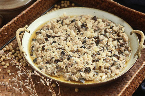 Củ đậu không chỉ ăn sống, đem chưng với thịt băm được món ngon lạ miệng