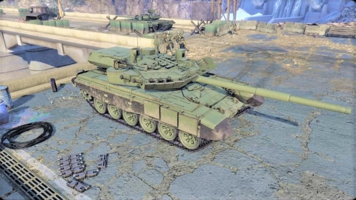 Tháp pháo Burlak được phát triển vào những năm 2010 để tận dụng khung gầm các dòng xe T-72, T-80 và T-90; Nguồn: aw.my.games