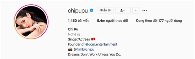 Top 5 người có lượng follow khủng nhất Instagram Việt: Ngọc Trinh rất hot nhưng chỉ đứng 2, ai mới là người đầu bảng? - Ảnh 3.