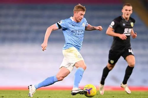 Kevin De Bruyne (trái) hồi phục rất nhanh và sẵn sàng trở lại. Ảnh: Getty Images