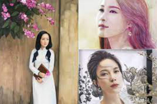 BTV Thời sự Hoài Anh nhận được bức vẽ đẹp mê hồn