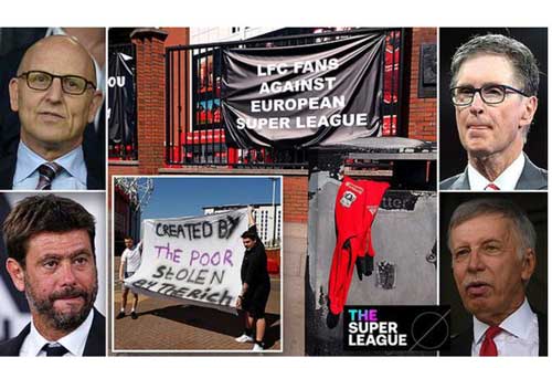 Super League: LĐBD Anh xem xét điều chỉnh luật lệ để ngăn chặn chuyện ly khai