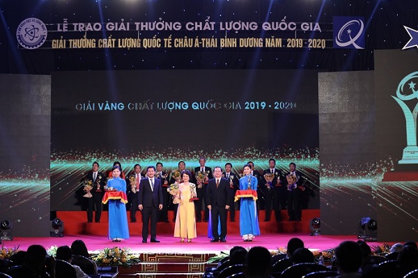 116 doanh nghiệp đoạt Giải thưởng Chất lượng Quốc gia năm 2019-2020