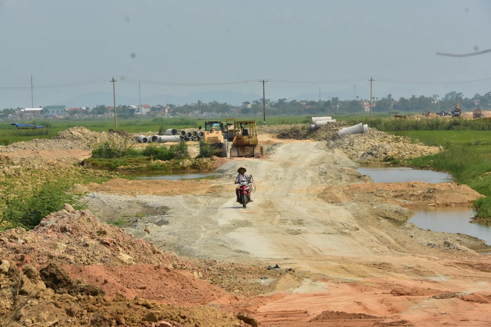 Dự án đường Phú Mỹ - Thuận An đang được đẩy nhanh tiến độ.