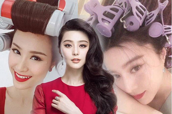 Phạm Băng Băng sắm vũ khí làm tóc xoăn bồng bềnh ngay tại nhà, sao Việt cũng chẳng kém cạnh