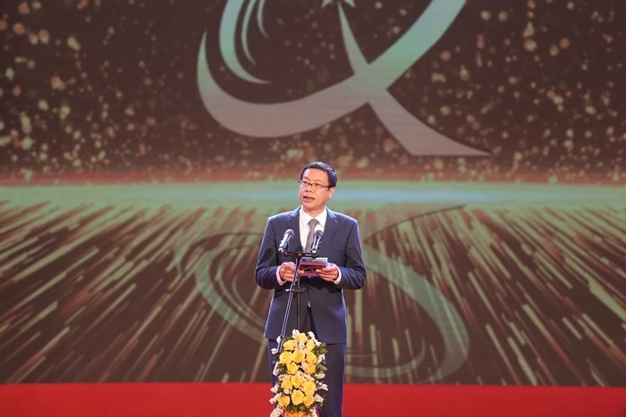 Thứ trưởng Bộ KH&CN Lê Xuân Định phát biểu tại buổi lễ.