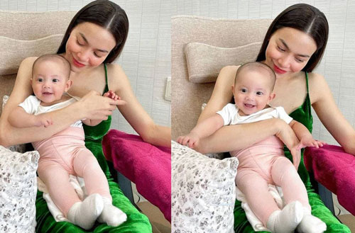 Vẻ mặt cười tươi của con gái Hồ Ngọc Hà khi cùng mẹ đi làm đẹp khiến fan đứng ngồi không yên