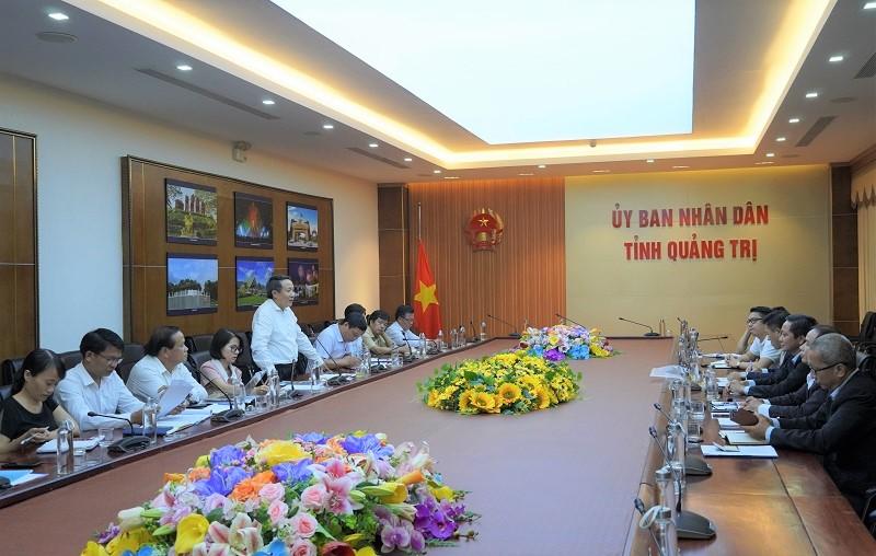 Liên danh Petechim & Pacific Group tìm hiểu cơ hội đầu tư tại Quảng Trị