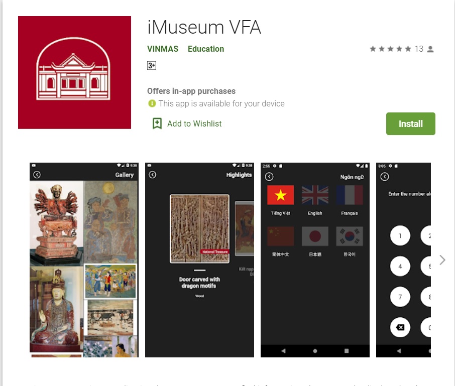 Bảo tàng Mỹ thuật Việt Nam ra mắt ứng dụng iMuseum