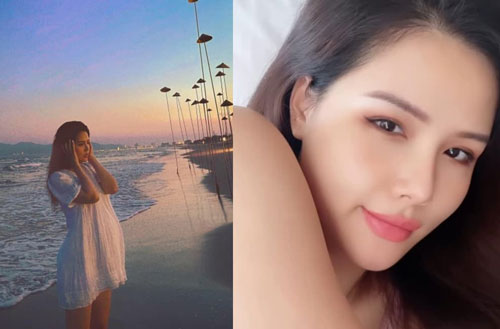 Phanh Lee khoe bụng bầu vượt mặt nhưng nhan sắc vẫn tròn 'điểm 10'
