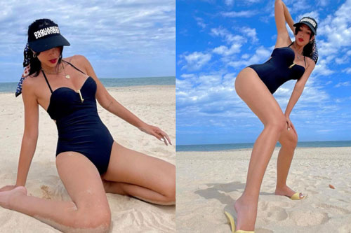 Minh Triệu tiết lộ bí mật đằng sau những bức ảnh bikini nóng "bỏng mắt"