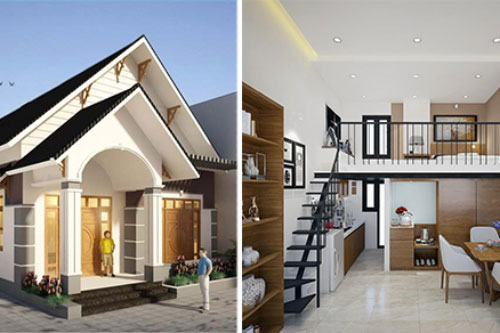 9 mẫu nhà cấp 4 đẹp mê ly chỉ từ 350 triệu đồng cho vợ chồng trẻ ít tiền, vừa rẻ vừa sang