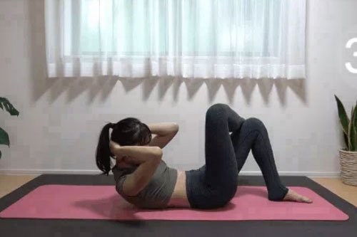 Chỉ với 10 động tác này tập ở nhà sau 2 tuần bụng lên cơ 11 săn chắc vô cùng