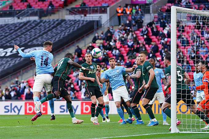 Man City vô địch cúp Liên đoàn Anh lần thứ 4 liên tiếp