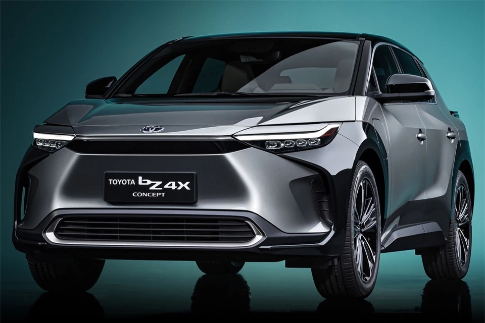 Toyota bZ4X Concept duoc gioi thieu, ban ra vao nam 2022 anh 1