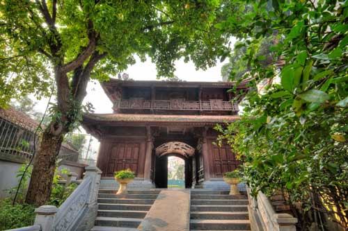 Chùa Vạn Niên - ngôi chùa cổ linh thiêng giữa lòng Hà Nội