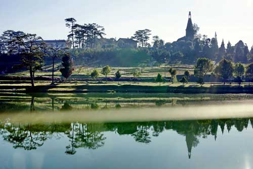 Dịu dàng quyến rũ hồ Xuân Hương Đà Lạt