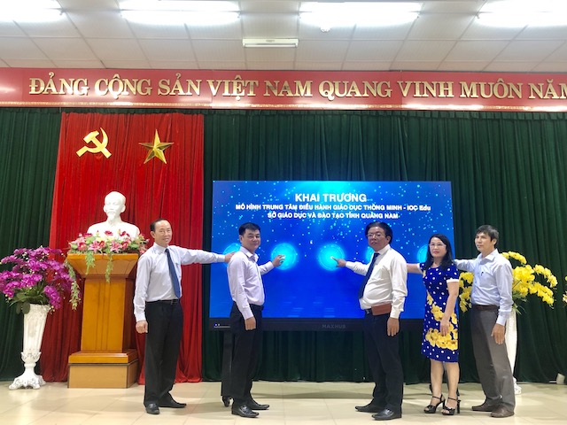 Quảng Nam: Khai trương trung tâm điều hành giáo dục thông minh - IOC Edu