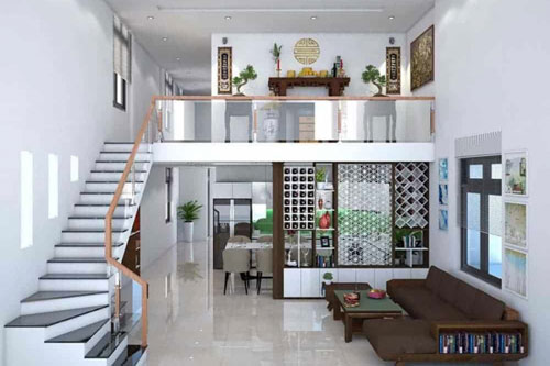 3 mẫu nhà ống gác lửng đẹp xuất sắc với chi phí 300 triệu 'quay đầu', nhìn vào ai cũng mê