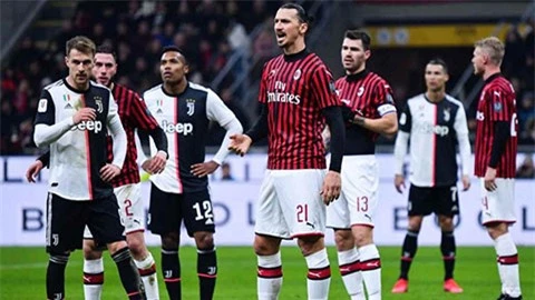 Juventus và AC Milan có thể bị loại khỏi Serie A