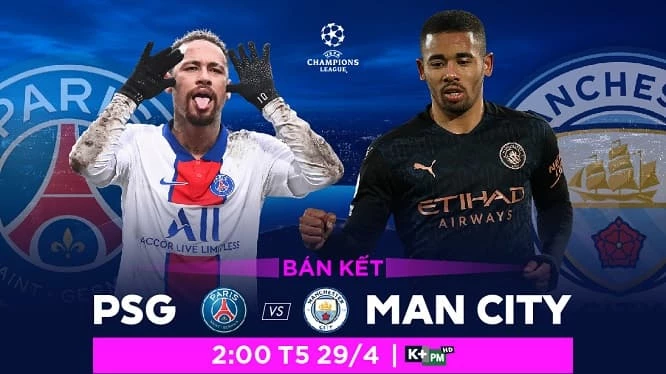 Trận lượt đi vòng bán kết Champions League sẽ diễn ra vào lúc 2h rạng sáng thứ Năm (29/04)