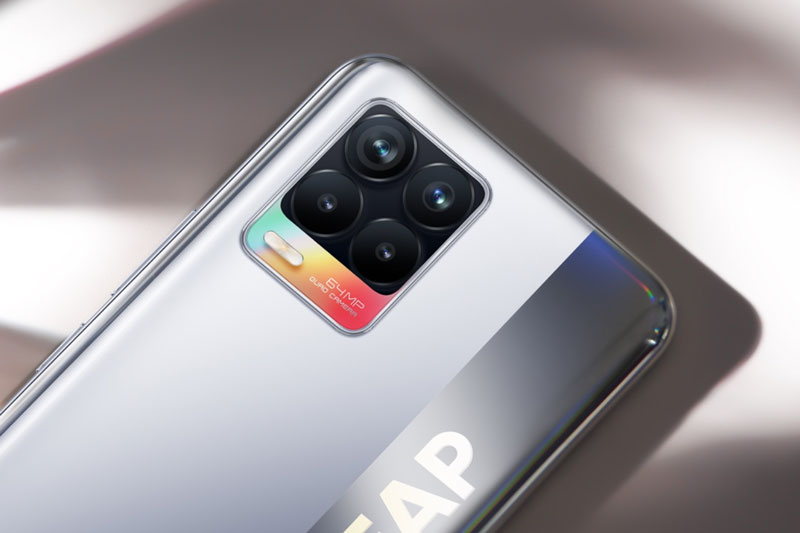 Realme 8 với RAM 8 GB, pin 5.000 mAh, sạc 30W, giá hơn 7 triệu tại Việt Nam
