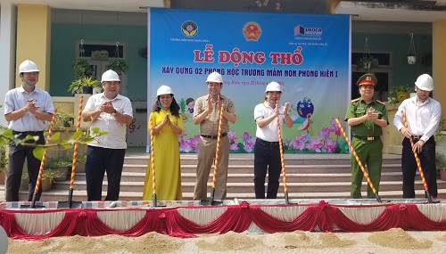 Thừa Thiên Huế: Tập đoàn Đèo Cả tài trợ xây dựng lớp học mầm non tại Phong Điền 