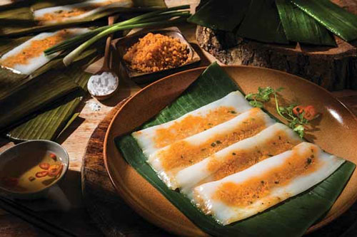 Thưởng thức bánh nậm xứ Huế hương vị làng quê, dân dã