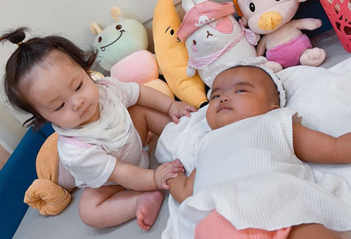 Vừa hội ngộ, bộ đôi nhóc tỳ nhà Mạc Văn Khoa và Pha Lê đã làm netizen phát sốt