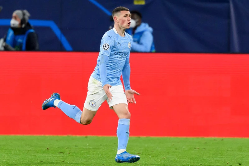 Tiền đạo: Phil Foden (Man City).