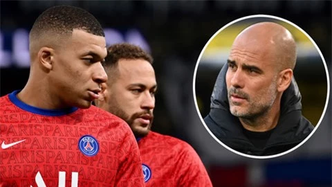 Pep thừa nhận mất ngủ khi nghĩ đến Neymar và Mbappe